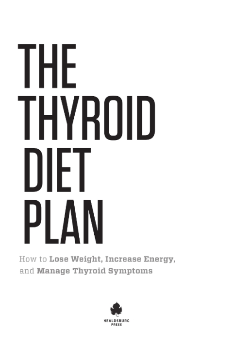 Cover image for book The Thyroid Diet Plan