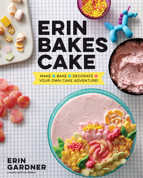 Cover image for book Erin Bakes Cake