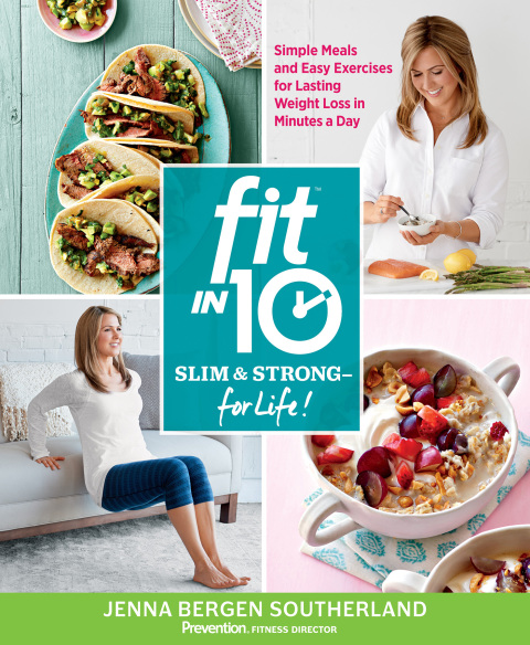 Cover image for book Fit in 10: Slim & Strong--for Life!