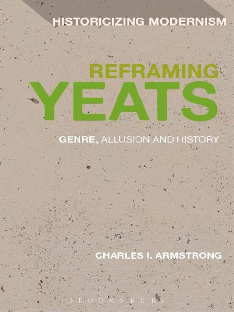 Cover image for book Reframing Yeats