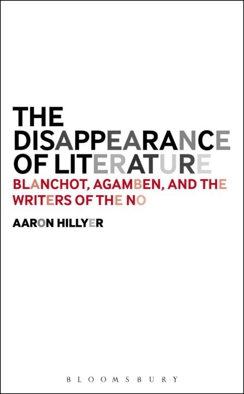 Cover image for book The Disappearance of Literature