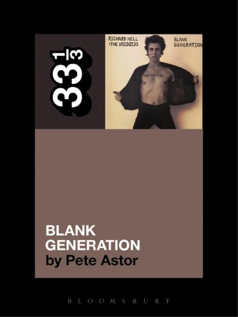 Cover image for book Richard Hell and the Voidoids' Blank Generation