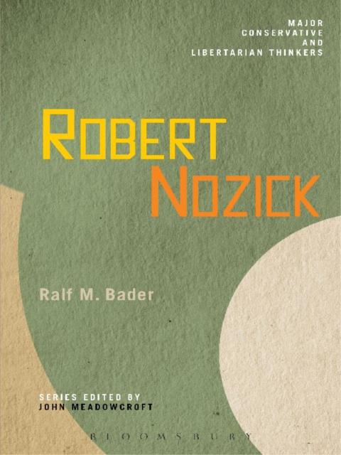 Cover image for book Robert Nozick