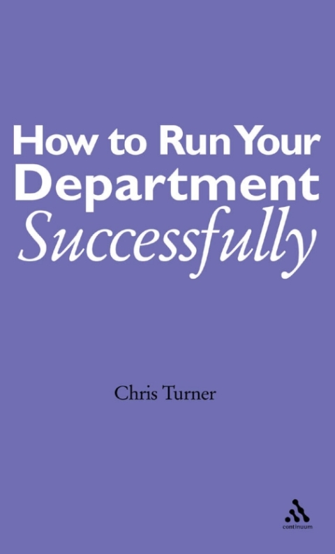 Cover image for book How to Run your Department Successfully