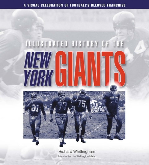 Cover image for book Illustrated History of the New York Giants