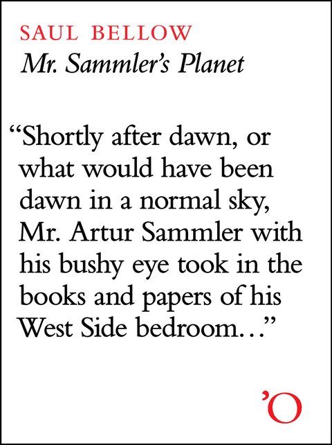 Cover image for book Mr. Sammler's Planet