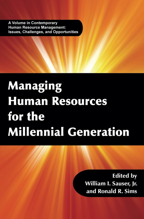 Cover image for book Managing Human Resources for the Millennial Generation