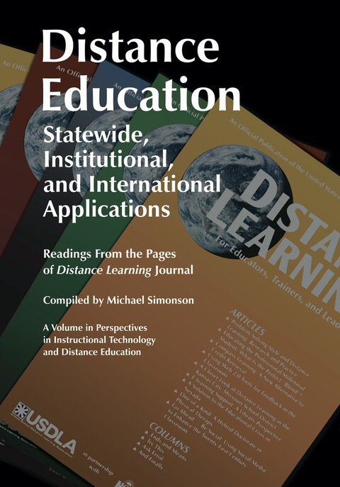 Cover image for book Distance Education: Statewide, Institutional, and International Applications of Distance Education