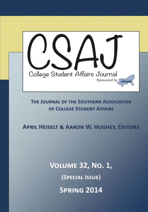 Cover image for book College Student Affairs Journal: Volume 32 #1