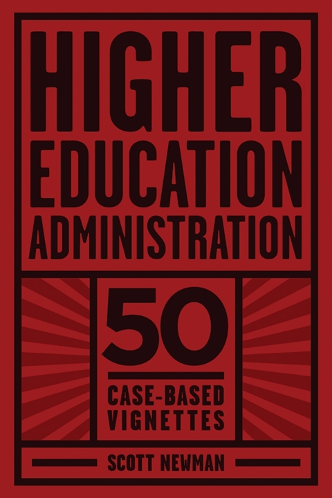 Cover image for book Higher Education Administration
