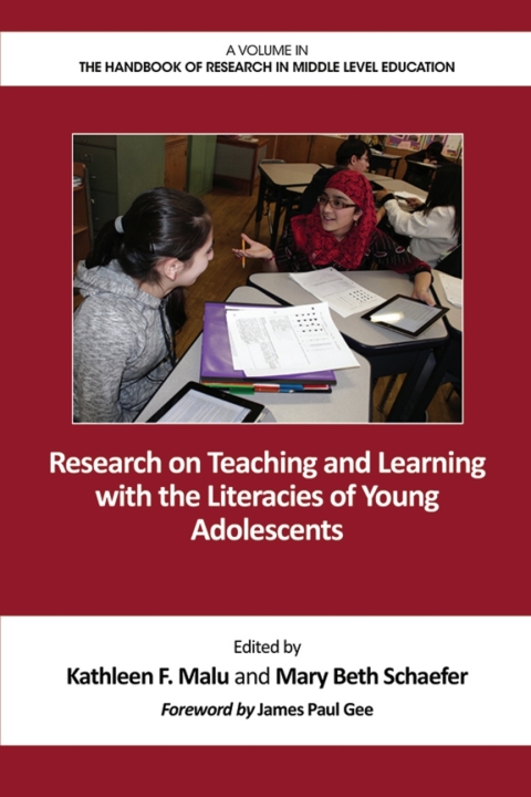 Cover image for book Research on Teaching and Learning with the Literacies of Young Adolescents
