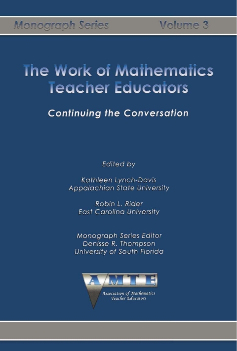 Cover image for book Work of Mathematics Teacher Educators