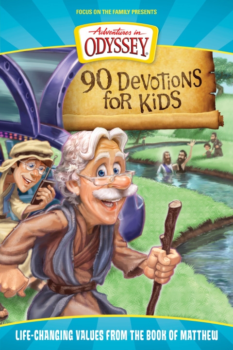 Cover image for book 90 Devotions for Kids in Matthew