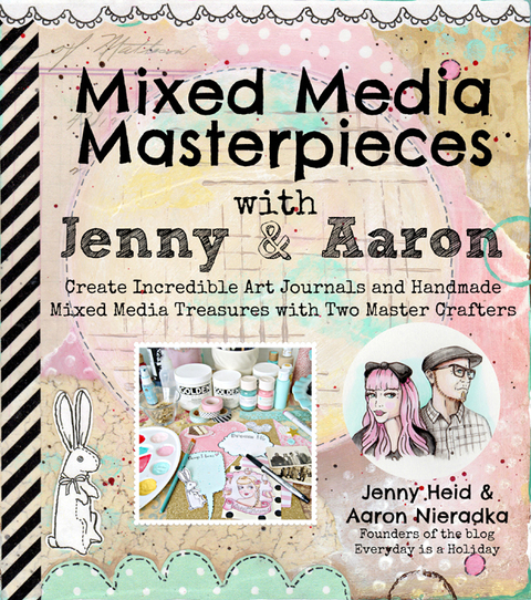 Cover image for book Mixed Media Masterpieces with Jenny & Aaron