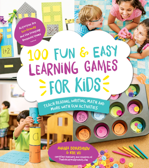 Cover image for book 100 Fun & Easy Learning Games for Kids