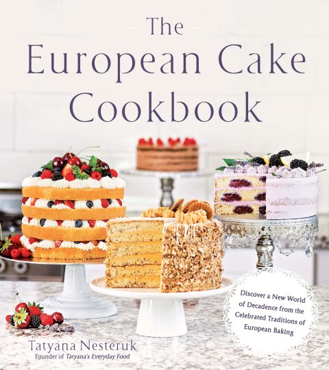 Cover image for book The European Cake Cookbook