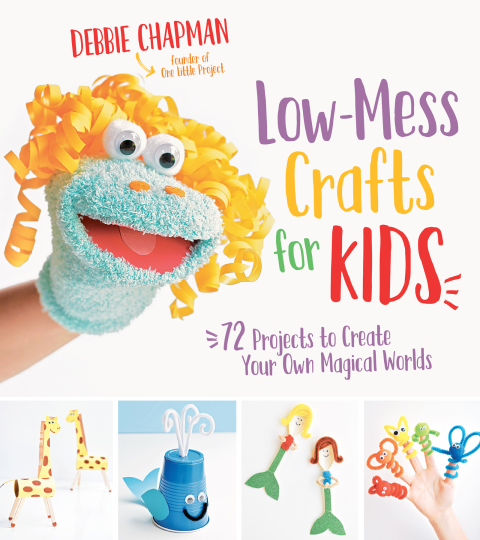 Cover image for book Low-Mess Crafts for Kids