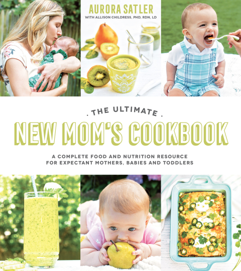 Cover image for book The Ultimate New Mom's Cookbook