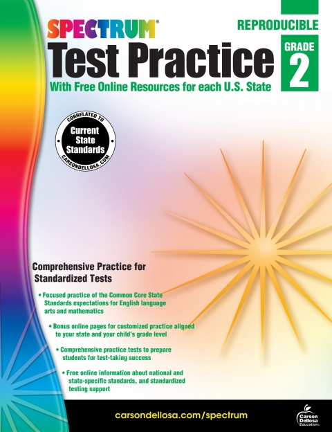 Cover image for book Spectrum Test Practice, Grade 2