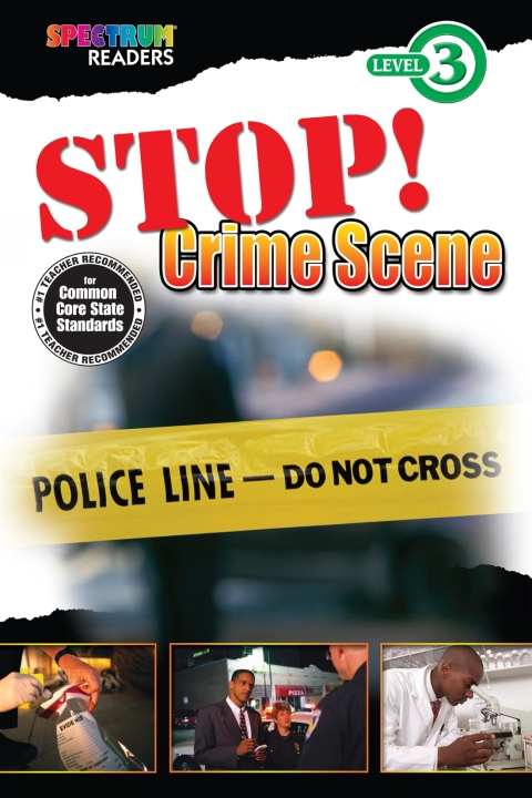 Cover image for book Stop! Crime Scene