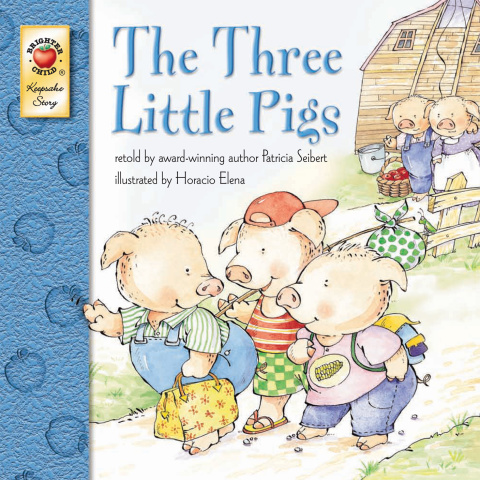 Cover image for book The Three Little Pigs, Grades PK - 3