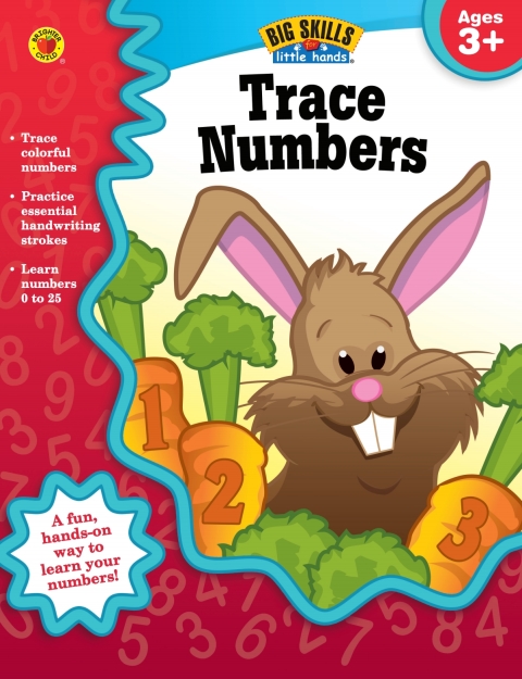 Cover image for book Trace Numbers, Ages 3 - 5