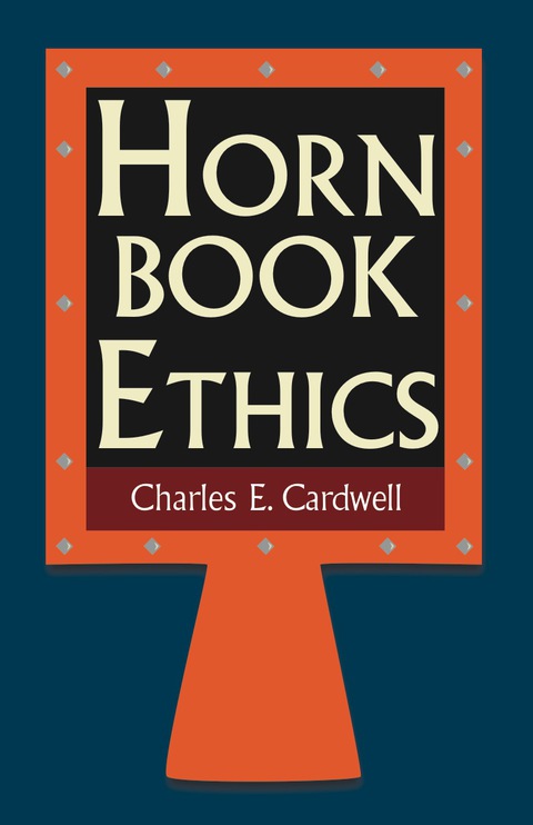 Cover image for book Hornbook Ethics
