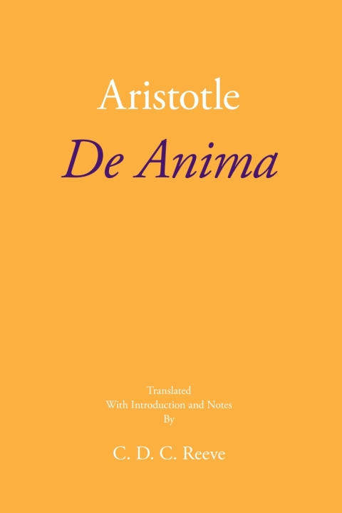 Cover image for book De Anima