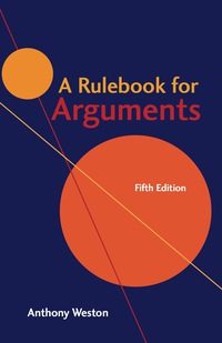 صورة الغلاف: A Rulebook for Arguments 5th edition 9781624666544