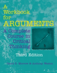 Cover image: A Workbook for Arguments 3rd edition 9781624668333