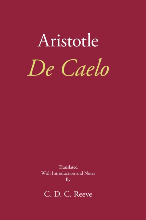 Cover image for book De Caelo