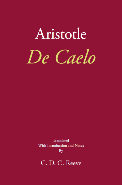 Cover image for book De Caelo