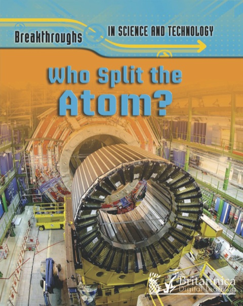 Cover image for book Who Split The Atom?