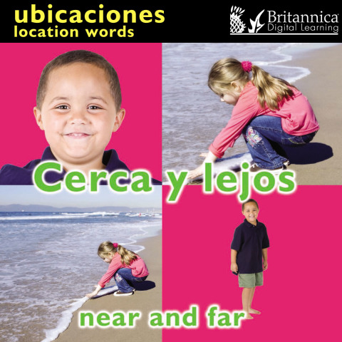 Cover image for book Cerca y lejos (Near and Far:Location Words)