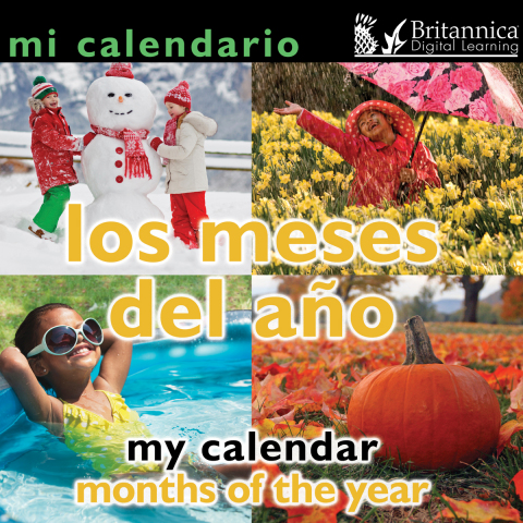 Cover image for book Mi calendario: Los meses del año (My Calendar: Months of the Year)
