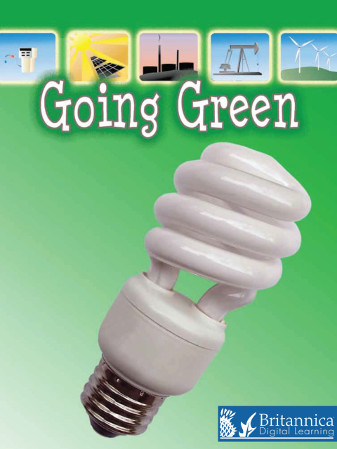 Cover image for book Going Green