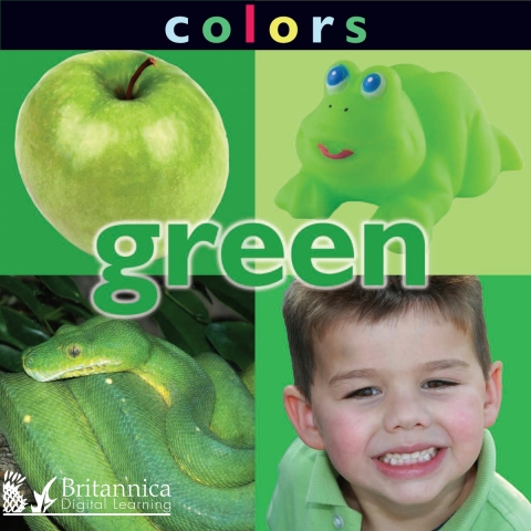 Cover image for book Colors: Green