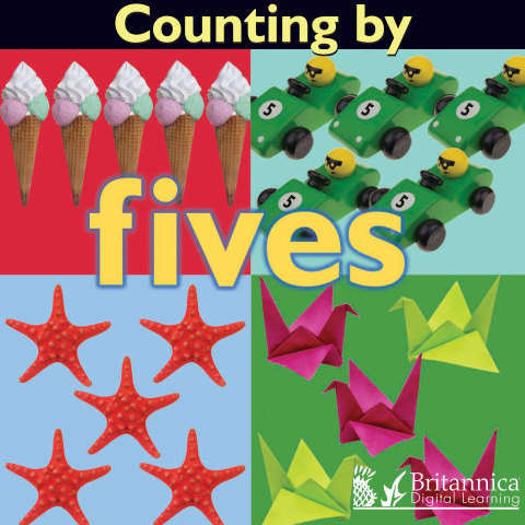 Cover image for book Counting by: Fives