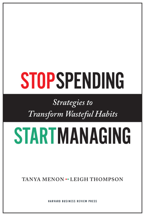 Cover image for book Stop Spending, Start Managing