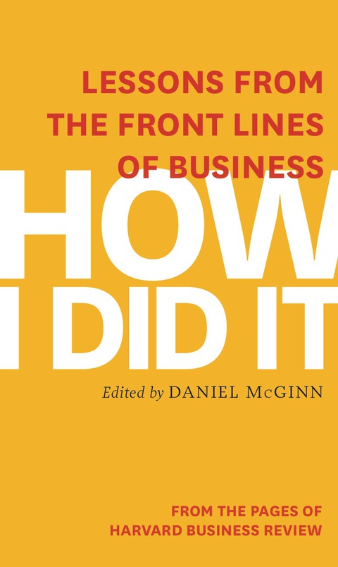 Cover image for book How I Did It