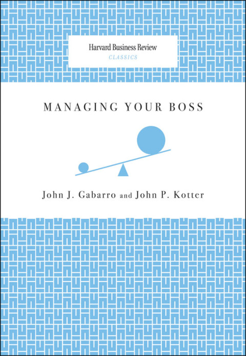 Cover image for book Managing Your Boss