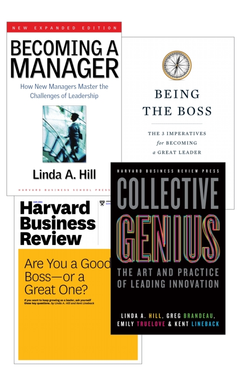 Cover image for book Be a Great Boss: The Hill Collection (4 Items)