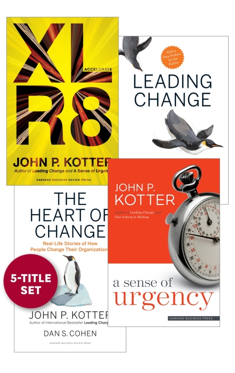 Cover image for book Change Leadership: The Kotter Collection (5 Books)