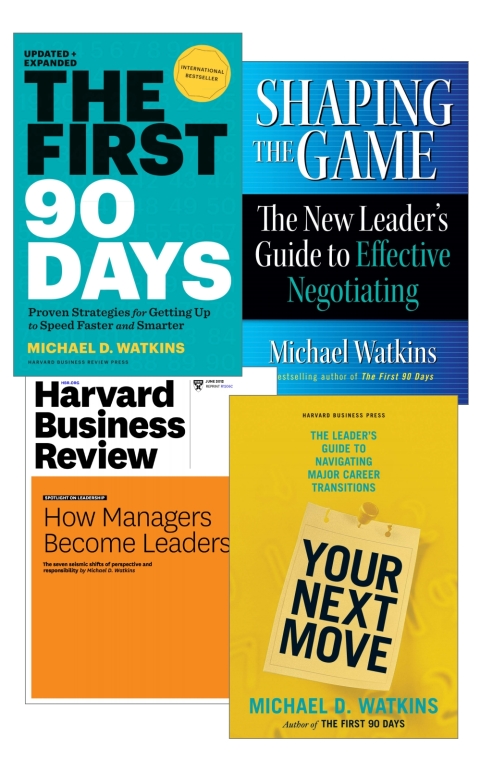 Cover image for book Leadership Transitions: The Watkins Collection (4 Items)