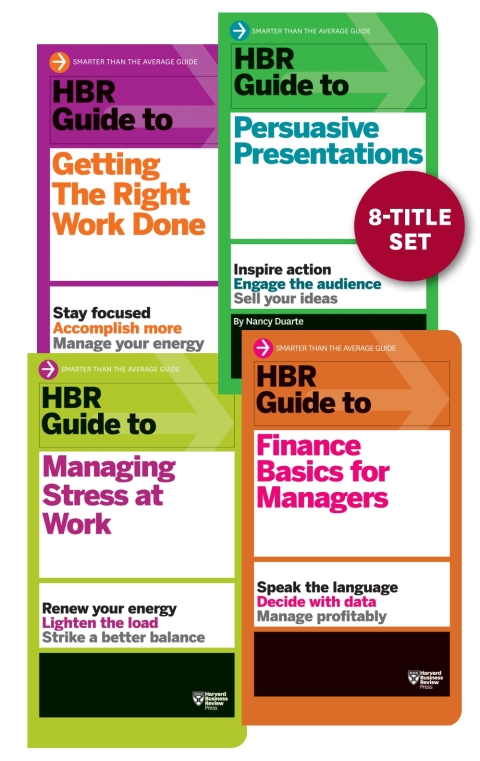 Cover image for book The HBR Guides Collection (8 Books) (HBR Guide Series)