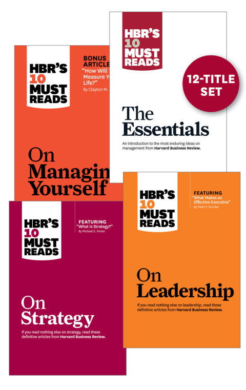 Cover image for book HBR's 10 Must Reads Collection (12 Books)