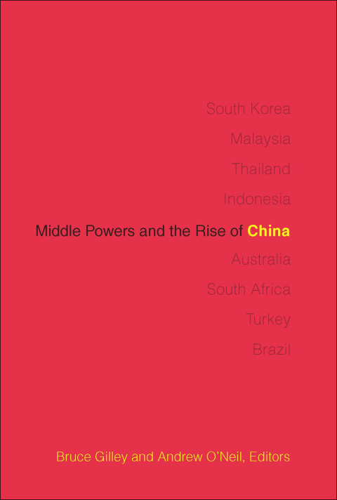 Cover image for book Middle Powers and the Rise of China