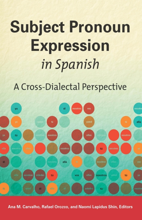 Cover image for book Subject Pronoun Expression in Spanish