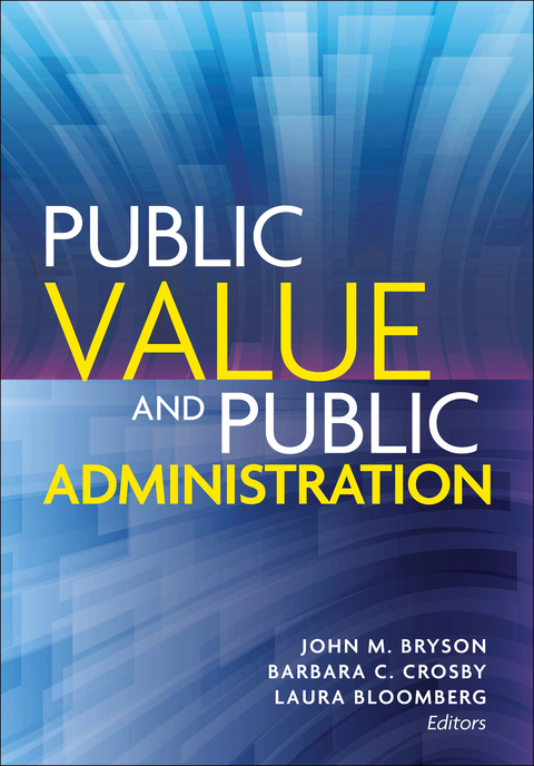 Cover image for book Public Value and Public Administration