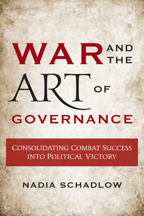 Cover image for book War and the Art of Governance